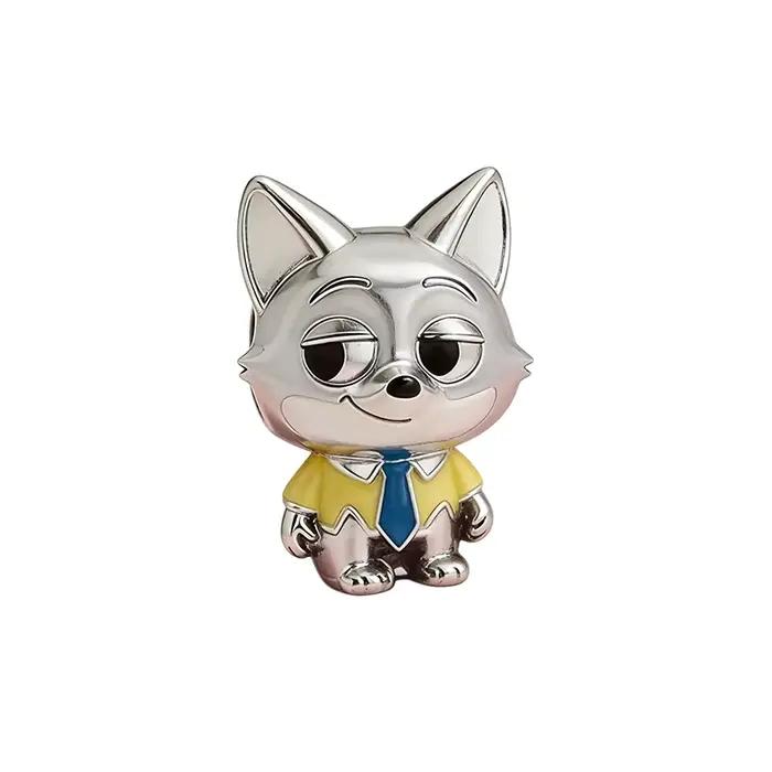 Perles de charme originales Disney, Zootopia, Nick, Judy, Chief Bogo, Pixar Mike Wazowski, perles de