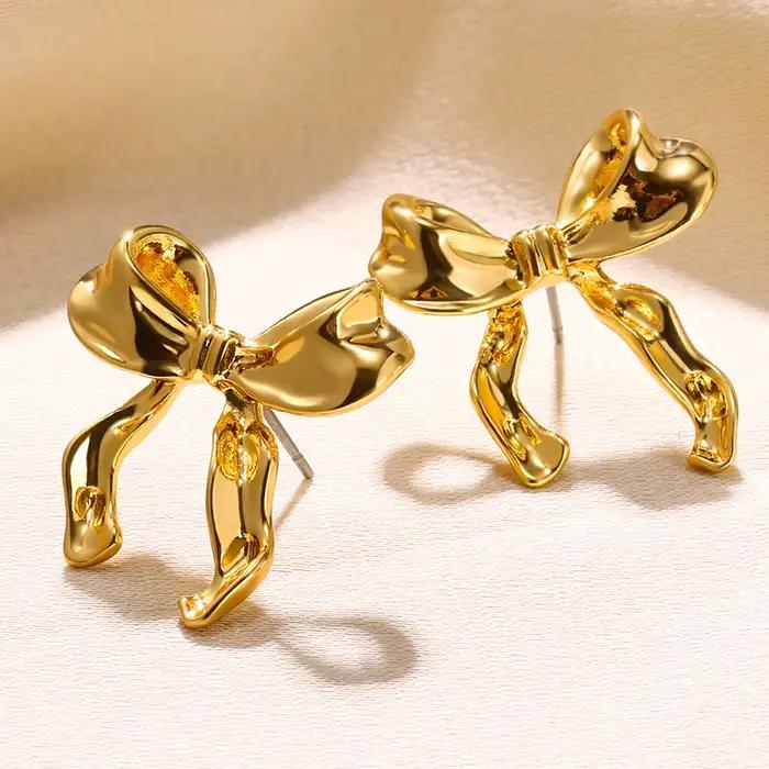 Boucles d'oreilles Punk en acier inoxydable pour femmes, plaqué or, géométrique, visage de soleil, e