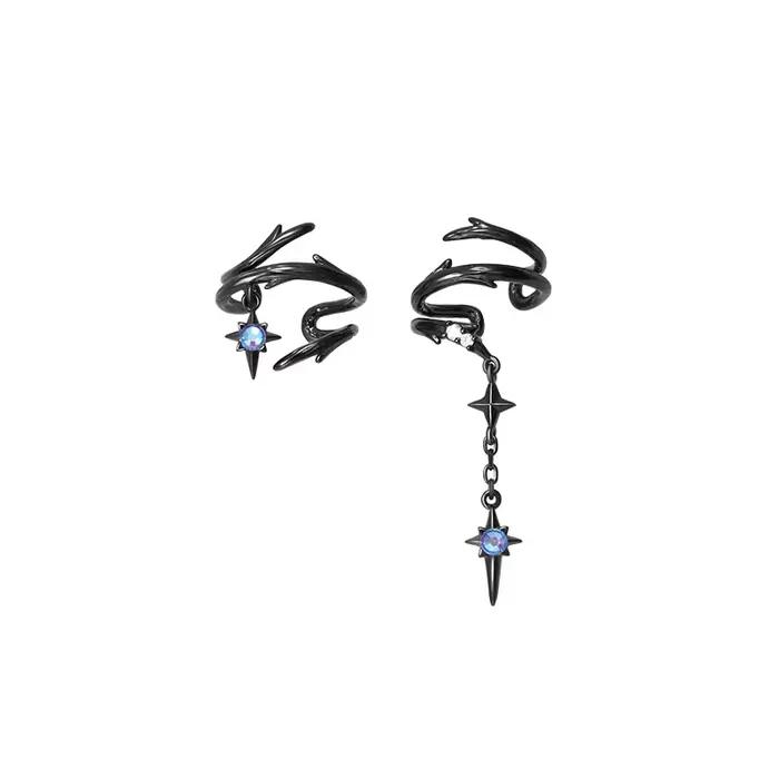 Thaya – boucles d'oreilles Vintage à Clip pour femmes, Design Original, manchette d'oreille féminine