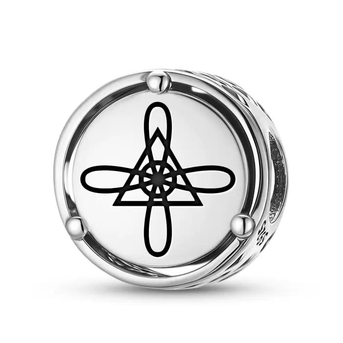 Gnoja – breloque symbole en argent Sterling 925, adaptée au Bracelet Original, accessoires de bijoux