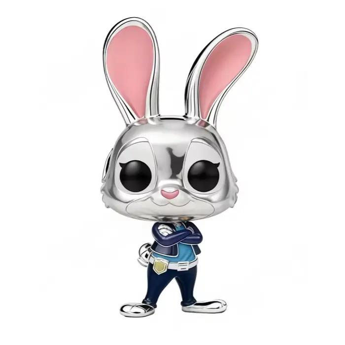 Perles de charme originales Disney, Zootopia, Nick, Judy, Chief Bogo, Pixar Mike Wazowski, perles de