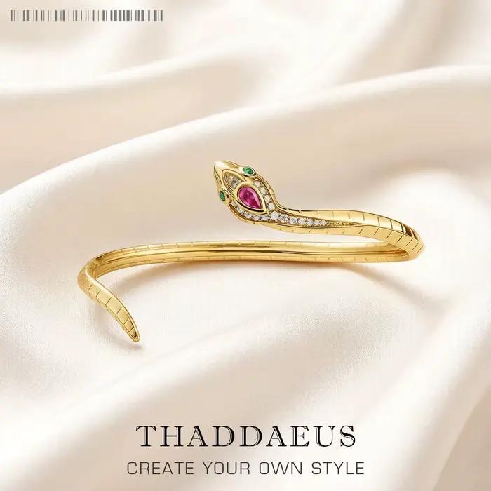 Bracelet incurvé serpent doré Europe bijoux fins bohème cadeau pour femmes été tout neuf bon Bracele