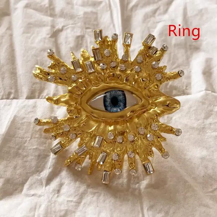 Boucles d'oreilles pendantes en alliage de Style Baroque pour femmes, bijoux exagérés, accessoires d