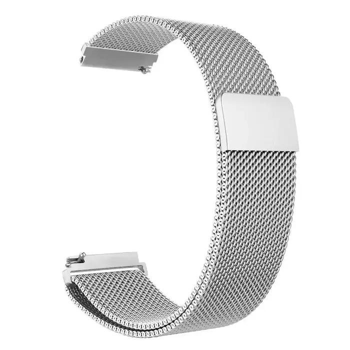 Bracelet à boucle milanaise pour Samsung Galaxy Watch, 7, 6, 5, 4, 44mm, 40mm, bande métallique magn