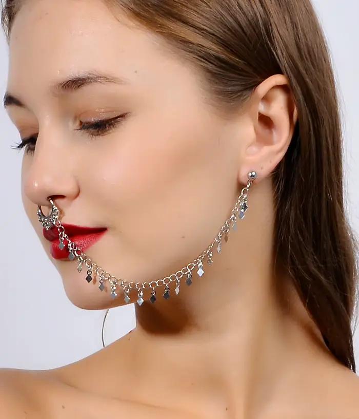 Anneau antarctique JO, bijoux tribaux de célébrités indiennes