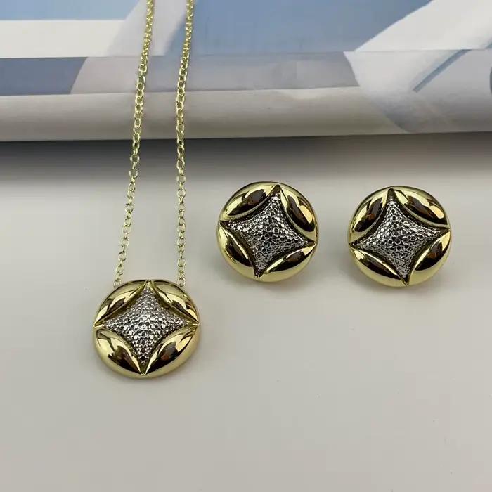 Bijoux fantaisie Yuminglai Dubaï, bijoux fins, pendentif simple pour femmes FHK25454