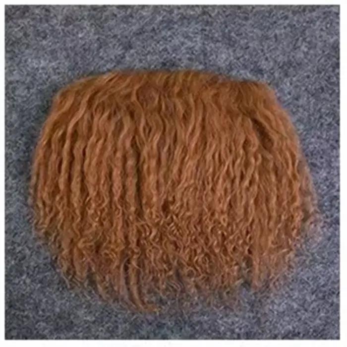 BJD SD Blyth-Extensions de Cheveux Créatifs en Peau de Mouton, Fourrure d'Agneau, Perruques de Poupées, Accessoires de Trames