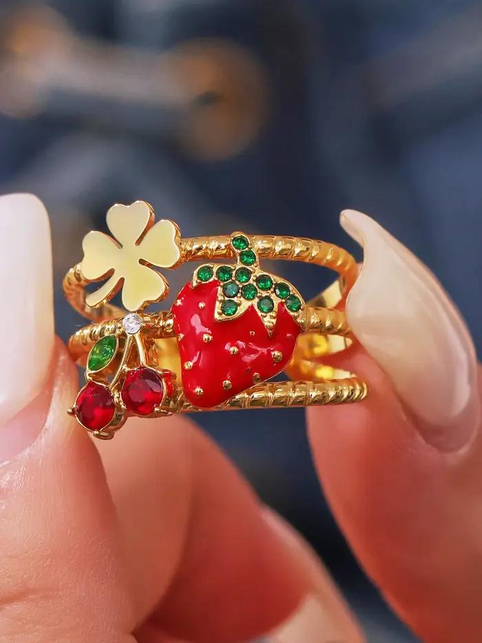 Bagues marguerite mignonnes pour femmes, étanche, en acier inoxydable plaqué or, belle bague, accessoires de bijoux quotidiens