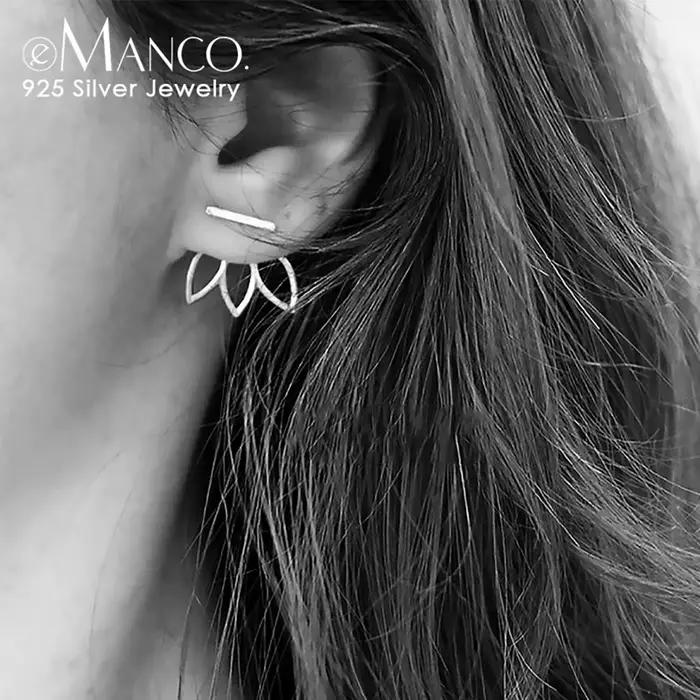 Boucles d'oreilles pour femmes EManco Fashion Maple, boucles d'oreilles géométriques brillantes en acier inoxydable, ensemble de boucles d'oreilles à rivets, boucles d'oreilles mignonnes, bijoux tenda