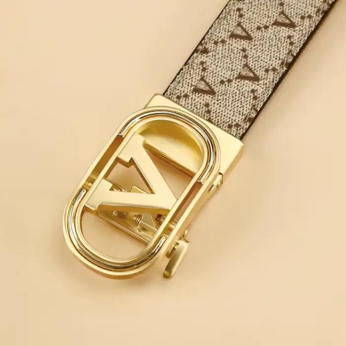 Ceinture à boucle automatique pour homme, un accessoire élégant, décontracté et professionnel, le cadeau idéal pour petit ami/mari/père