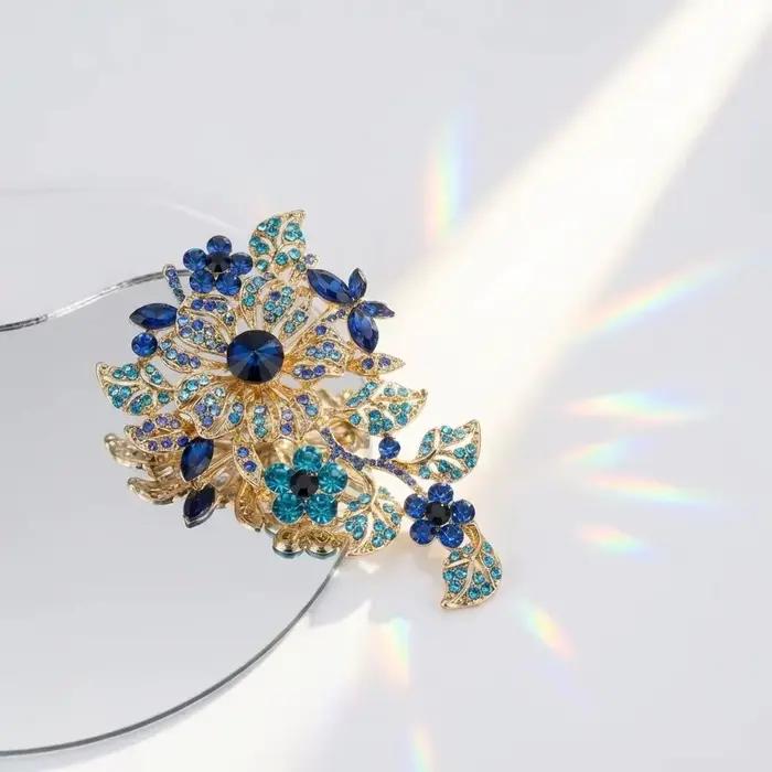 Broches de style baroque, design floral vintage de luxe pour hommes et femmes, bijoux et accessoires de mode