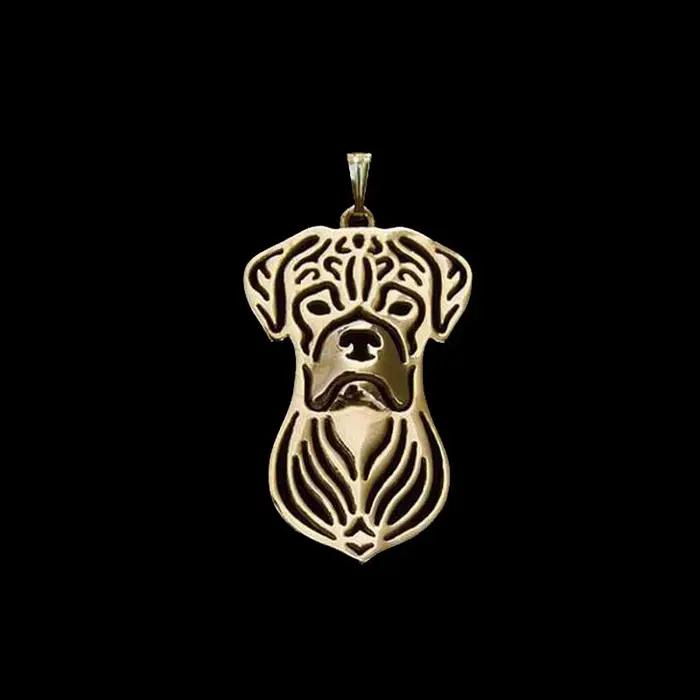 Pendentifs bijoux boxeur en métal pour femmes