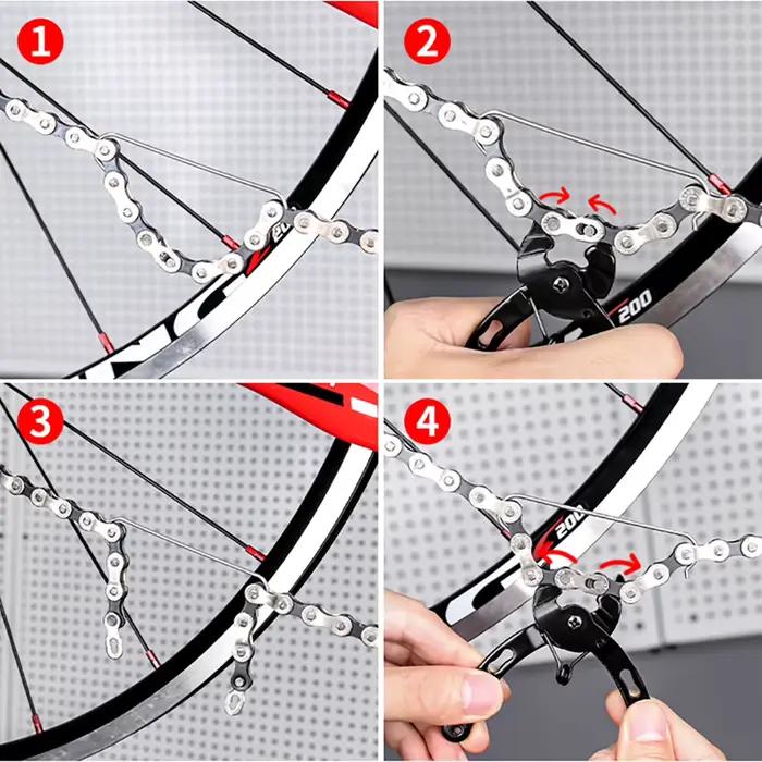 Pince de démontage de lien magique pour vélo de route, mini pince de vélo VTT, outils de réparation, installation, dégagement rapide