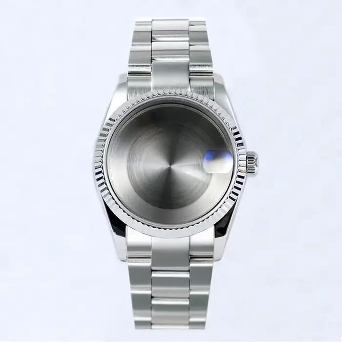 PELEUS 36MM Bracelet huître jubilé verre saphir AR enduit Bracelet huître a été mis à jour pour être à dégagement rapide NH35NH364R