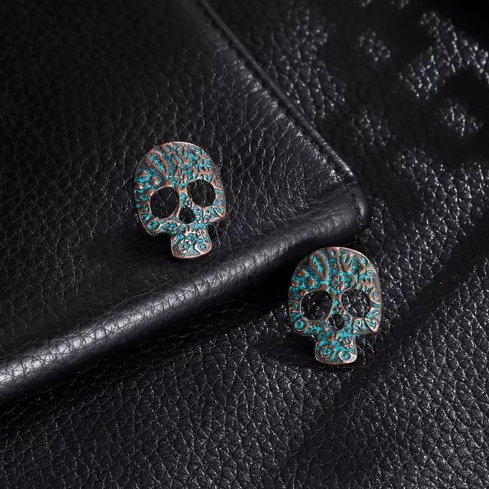Boucles d'oreilles ethniques tribales en bronze avec colombe de la paix pour femme, pendantes géométriques creuses rondes et triangulaires, bijoux bohèmes gypsies pour femme