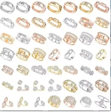 Bague élégante en argent 925 - Cadeau de mariage de haute qualité pour femme - Accessoire brillant à faire soi-même