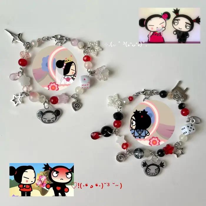 Bracelet exquis pour couple Puka et Garoo fait à la main