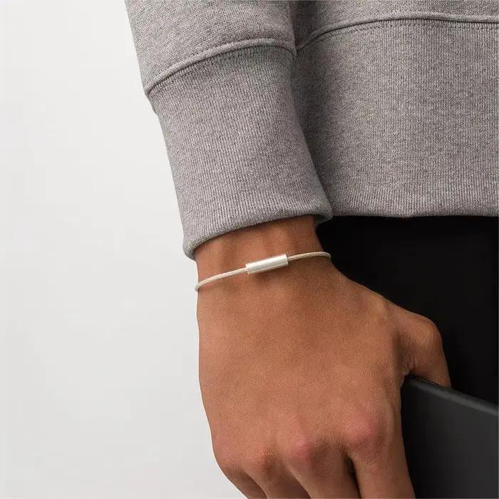 Le Gram 7g Nouveau Bracelet en Argent Sterling 925 de Haute Qualité, Bijoux Français, Bracelet Populaire pour Hommes et Femmes, Cadeau, Livraison Gratuite