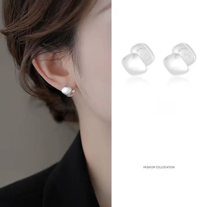 REETI 925 boucles d'oreilles en argent Sterling Styles de cercle boucle d'oreille créative chaude Sexy bijoux pour les femmes cadeau personnalisé femmes bijoux