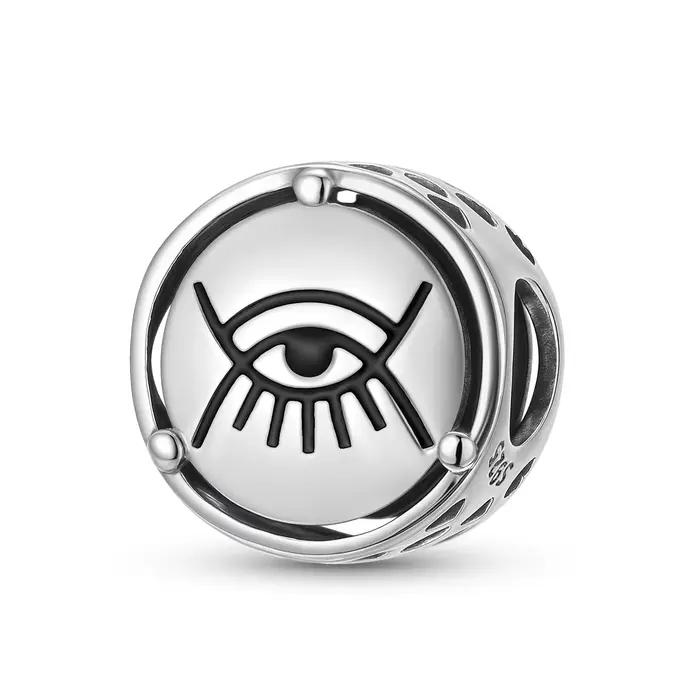925 argent Sterling Kojo Baiden oeil de dieu symboles breloque perle bijoux cadeau ajustement Original Bracelet bijoux à bricoler soi-même accessoires