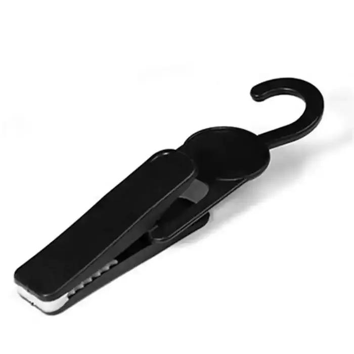 Clip de fixation noir pour chaussures, pince pour bottes, crochet en plastique pour chaussures, crochet de supermarché, crochet antidérapant Qiang Lijia, support de rangement, cintre à chaussures