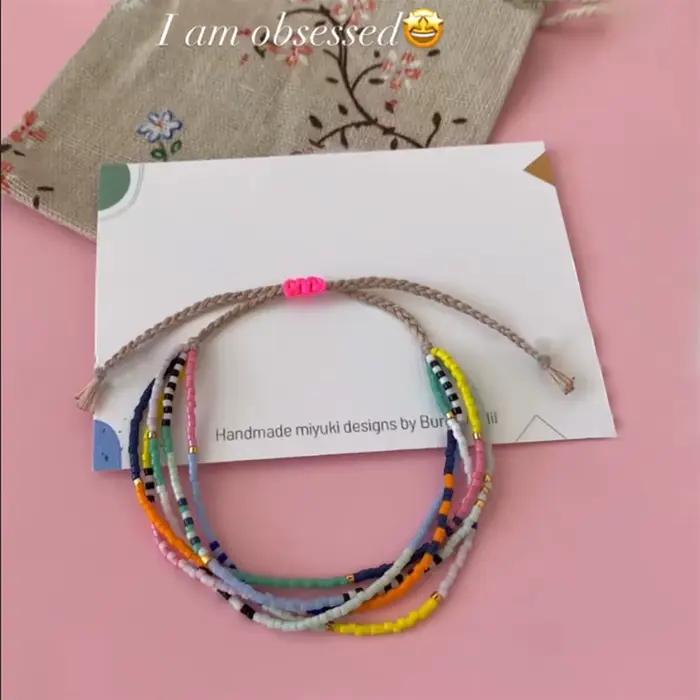 KKBEAD Bracelet empilable multicouche bohème Boho bijoux pour femmes Miyuki perles de rocaille Pulseras Mujer