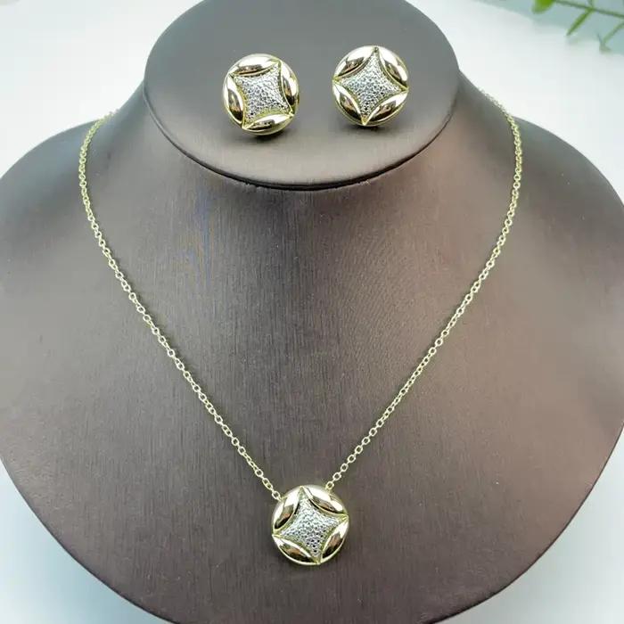 Bijoux fantaisie Yuminglai Dubaï, bijoux fins, pendentif simple pour femmes FHK25454