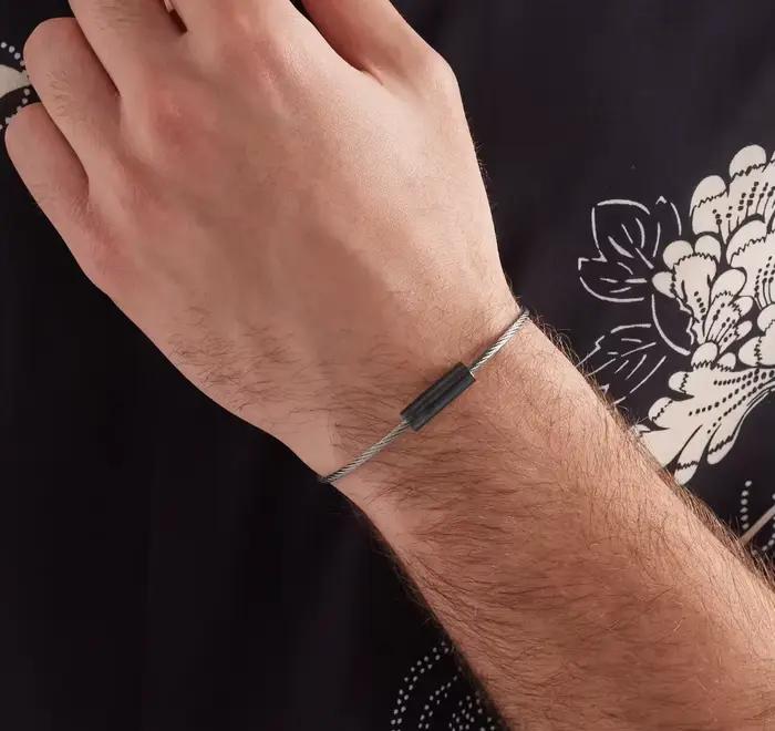 Le Gram 7g Nouveau Bracelet en Argent Sterling 925 de Haute Qualité, Bijoux Français, Bracelet Populaire pour Hommes et Femmes, Cadeau, Livraison Gratuite