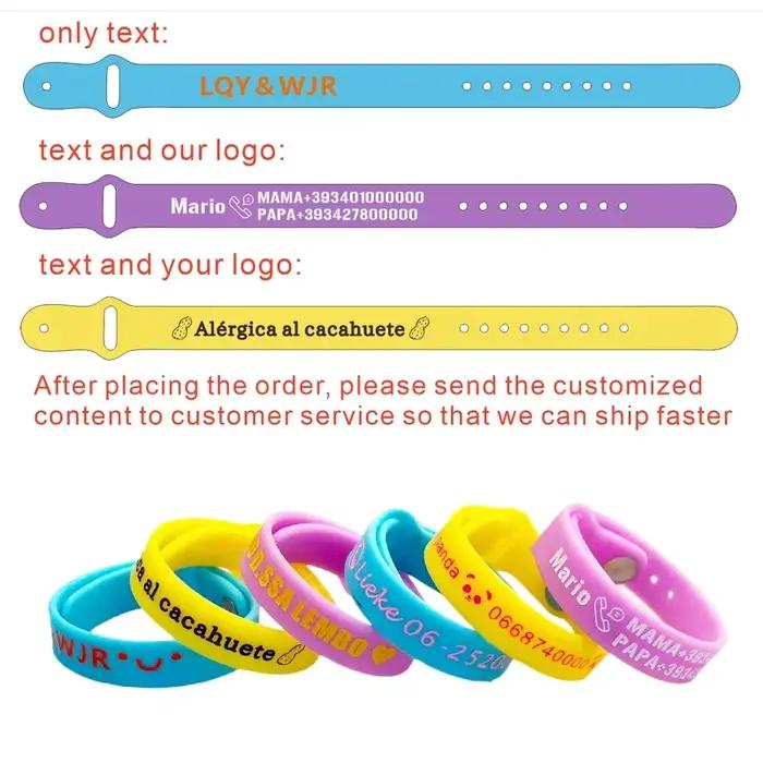 Bracelet personnalisé pour femme et homme, 1 pièce, cadeaux personnalisés, gravure de numéro de téléphone, logo, articles personnalisés, ne se décolore pas, bijoux pour bébé, bracelets