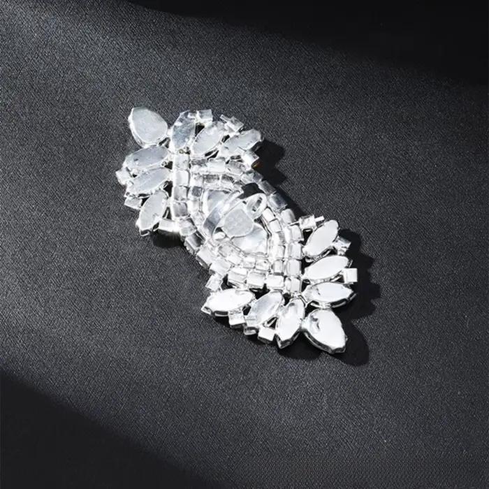 Grande bague réglable plaquée électrique, diamant d'eau coloré, ouvertures exagérées, accessoire à la mode pour femmes