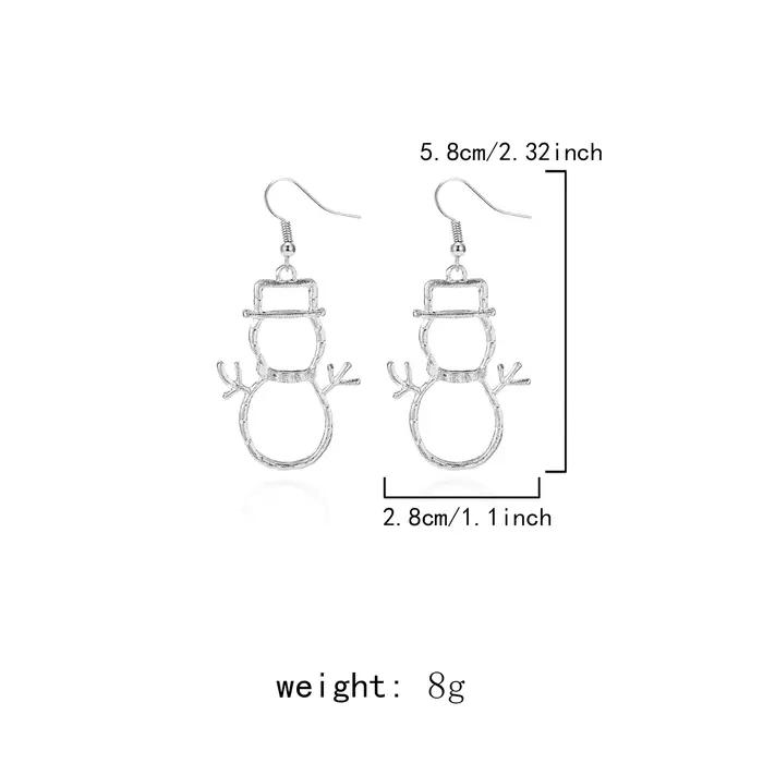 Boucles d'oreilles cloche à nœud rouge de noël pour femmes, bijoux de fête du nouvel an en strass mi