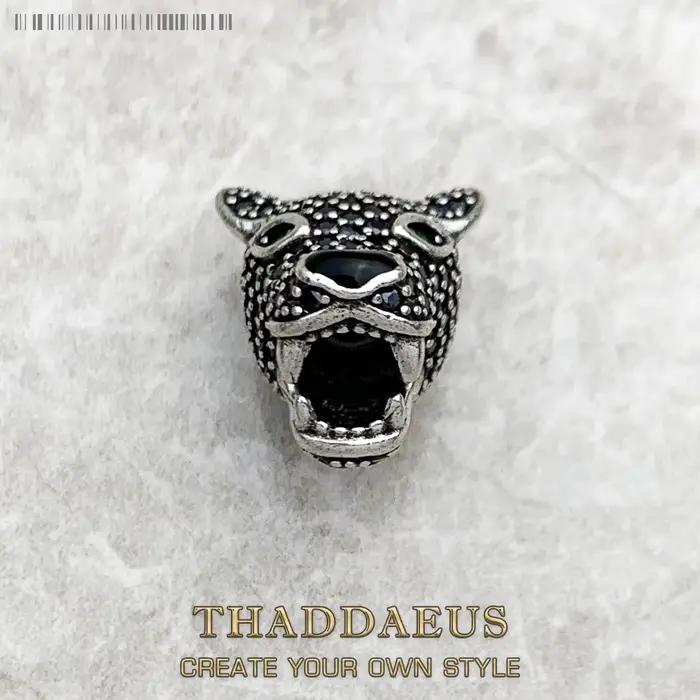 Perles léopard panthère, nouveau breloque en argent Sterling 925 massif, bijoux européens, cadeau de