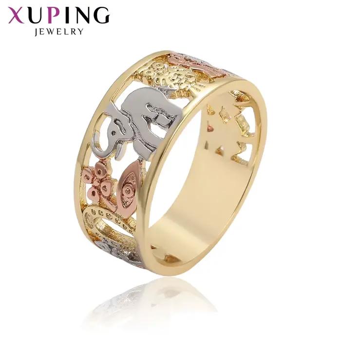 Xuping – bague Design de charme populaire pour femmes, bijoux à la mode, couleur or multicolore, A00