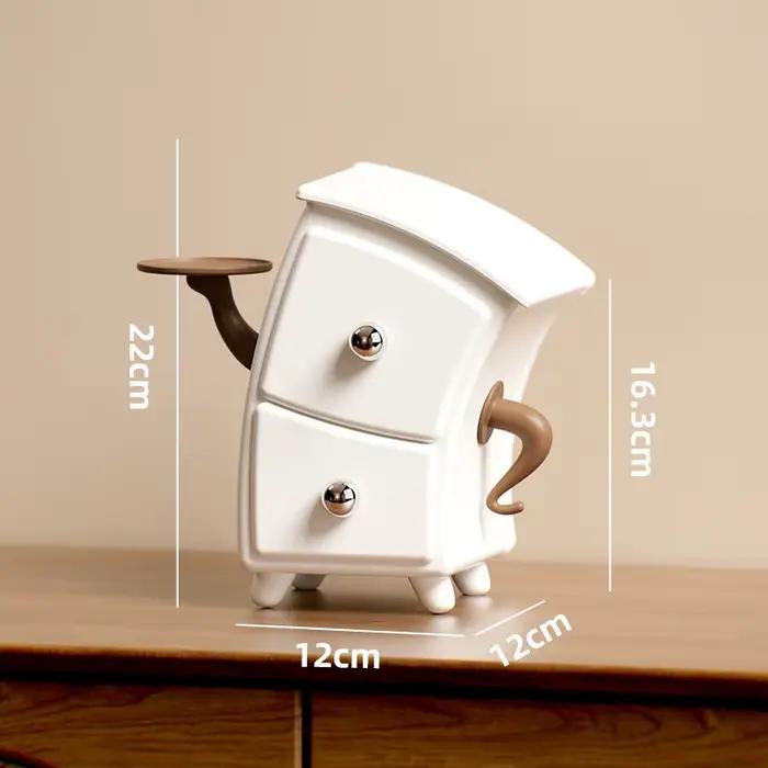 Boîte de rangement à compartiments croisés pour organiser bijoux, boucles d'oreilles, cotons-tiges e