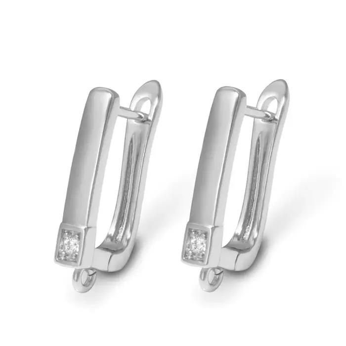 YANASI – crochets de boucles d'oreilles plaqués or 18 carats/noir, 5 couleurs, accessoires pour femm