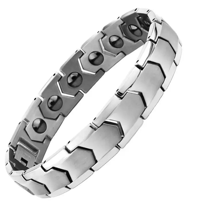 Bracelet en titane pur pour femmes, avec incrustation de Germanium, bijoux cadeau