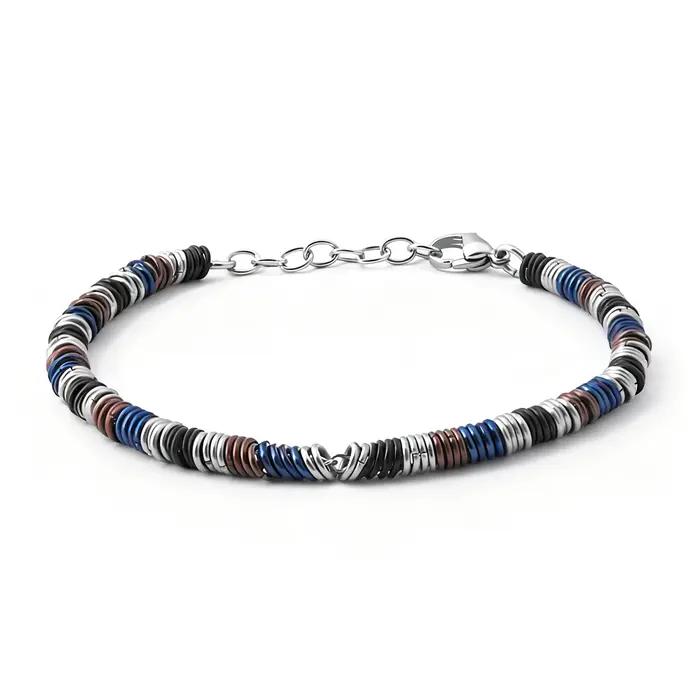 Runda – Bracelet à chaîne réglable multicolore pour hommes et femmes, fait à la main, fabrication de