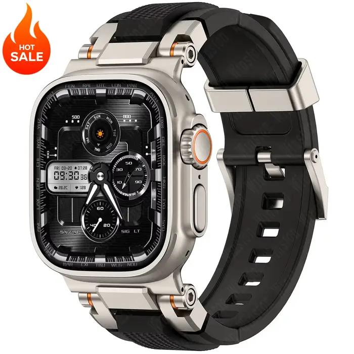 Bracelet de Sport en TPU pour hommes, pour Apple Watch Ultra 3/2 49mm 46mm 45mm 44mm 42mm, Bracelet