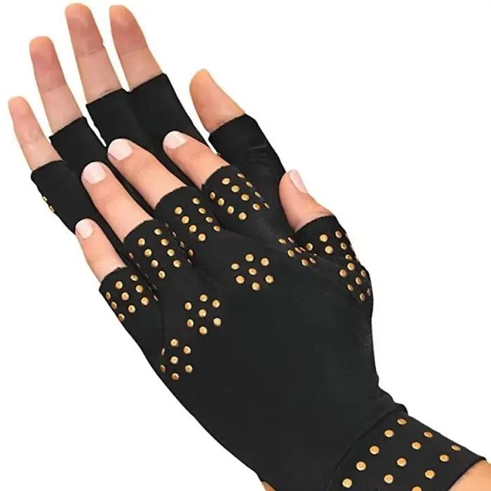 Gants de thérapie de Compression magnétique Anti-arthrite, 1 paire, soulagement de la douleur rhumat