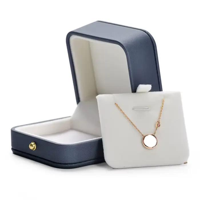 Oirlv – boîte à bijoux en cuir, organisateur de bijoux, collier, pendentif, Bracelet, longue chaîne, boîte de rangement, emballage, boîte cadeau pour mariage