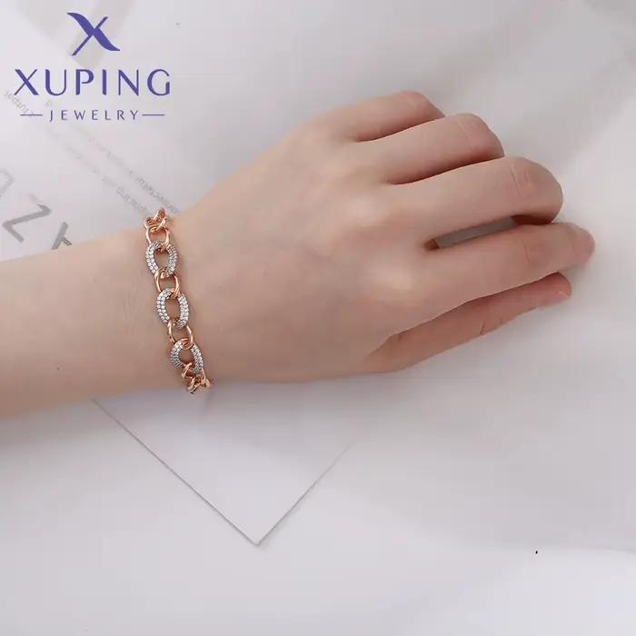 Xuping-Bracelet en Or pour Femme, Bijoux à la Mode, Nouvelle Collection, X000019925