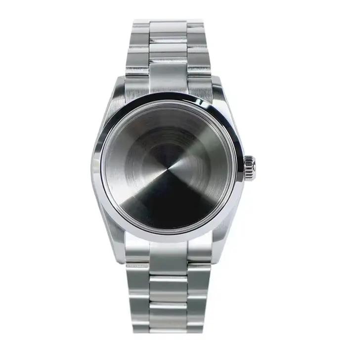 PELEUS 36MM Bracelet huître jubilé verre saphir AR enduit Bracelet huître a été mis à jour pour être à dégagement rapide NH35NH364R