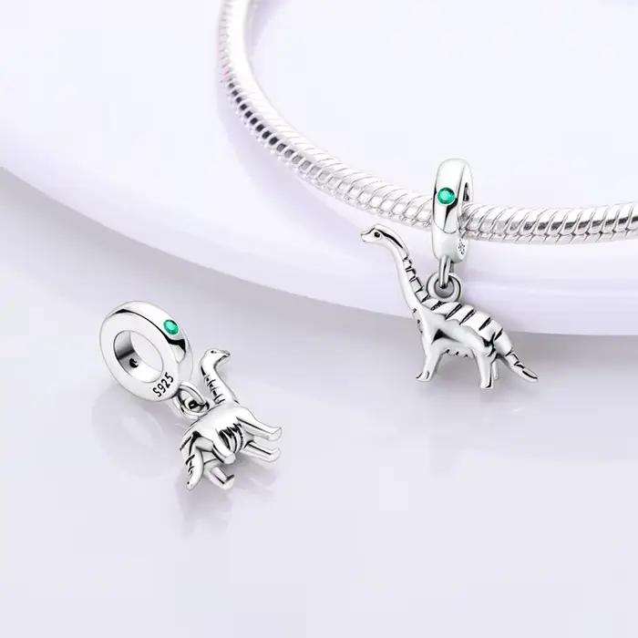 Breloques en argent Sterling 925, perle de berger allemand, adaptées au Bracelet Original, bricolage de bijoux pour femmes, cadeau