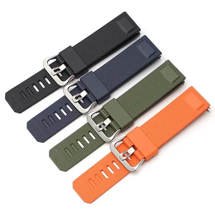 Bracelet en caoutchouc pour Casio Pro Trek PRW-6900 PRW-6800 PRW-3400, 23mm, à dégagement rapide, sport, étanche, pour hommes, extérieur, remplacement du bracelet de montre