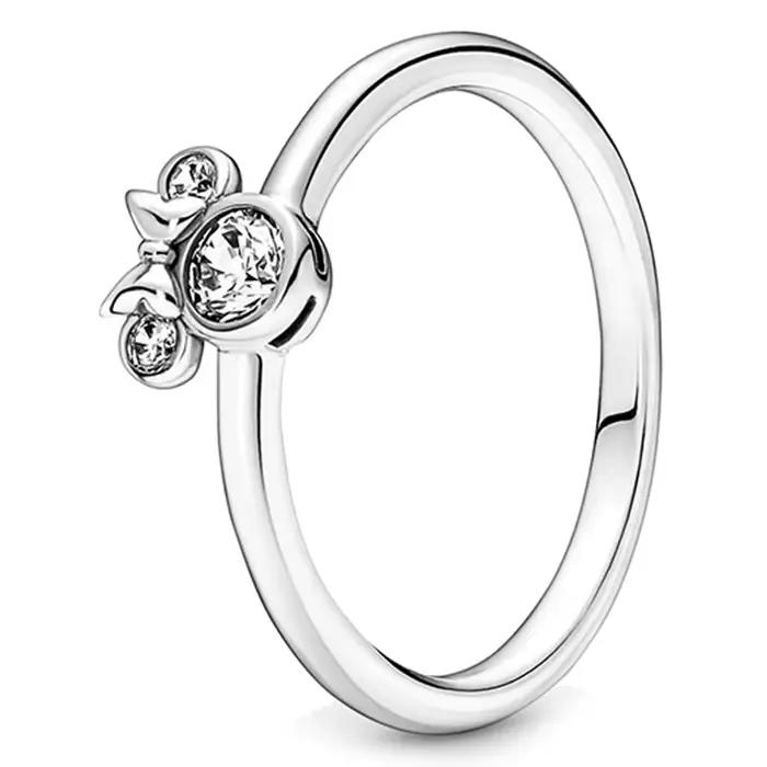 Bague minimaliste de luxe en argent sterling S925, classique et de haute qualité, Disney 2026