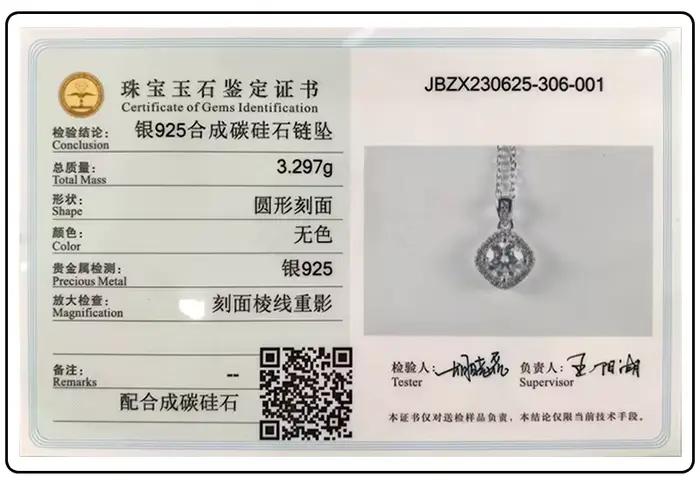 Colliers solitaires en moissanite GRA 1,0 carat D, plaqués or 18 carats, pendentif original en argent 925 véritable, bijoux pour femmes