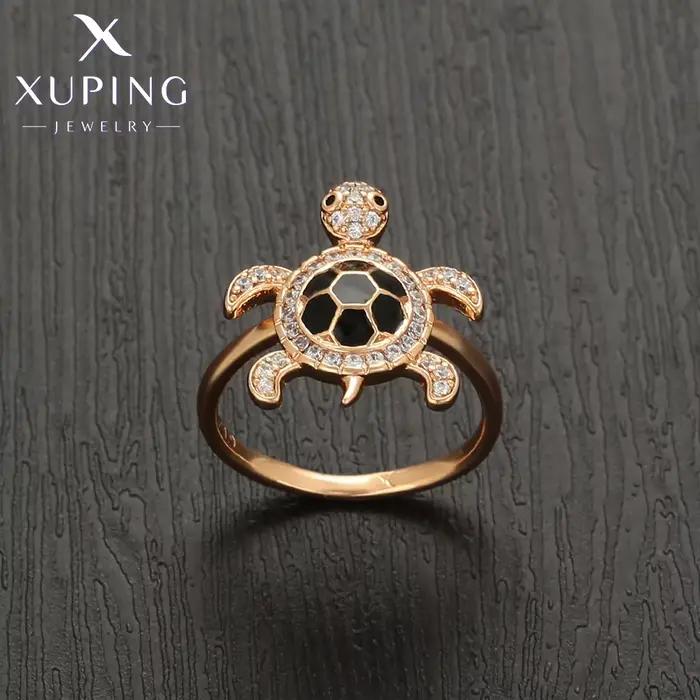 Bague Xuping Bijoux Tendance Élégante Nouvelle Arrivée Motif Animal Plaqué Or pour Cadeau de Fête X001215269
