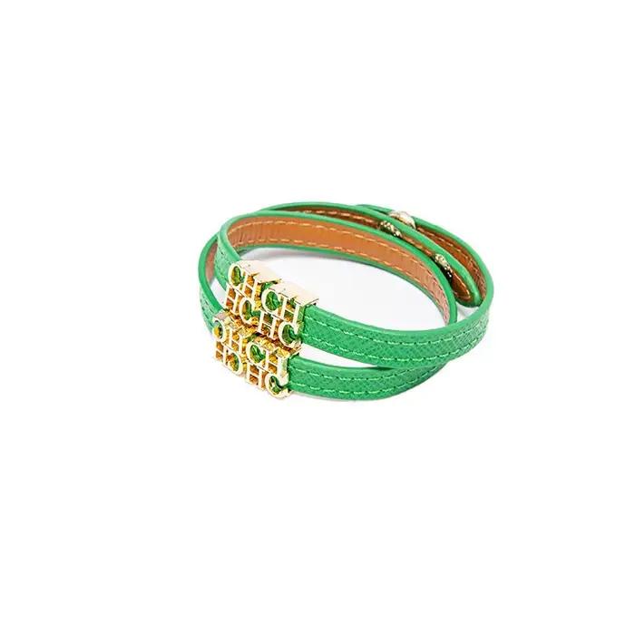Bracelet classique rétro élégant multicolore pour femmes, Design de luxe, respirant, Ultra-léger, accessoire en cuir, sangle de sac à main