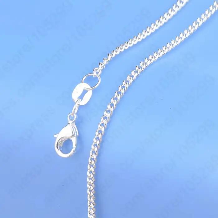 Mélange de 20 pièces en argent regardé 925 véritable, lien ouvert long, accessoires de collier de bricolage exécutif, vente en gros, différents styles