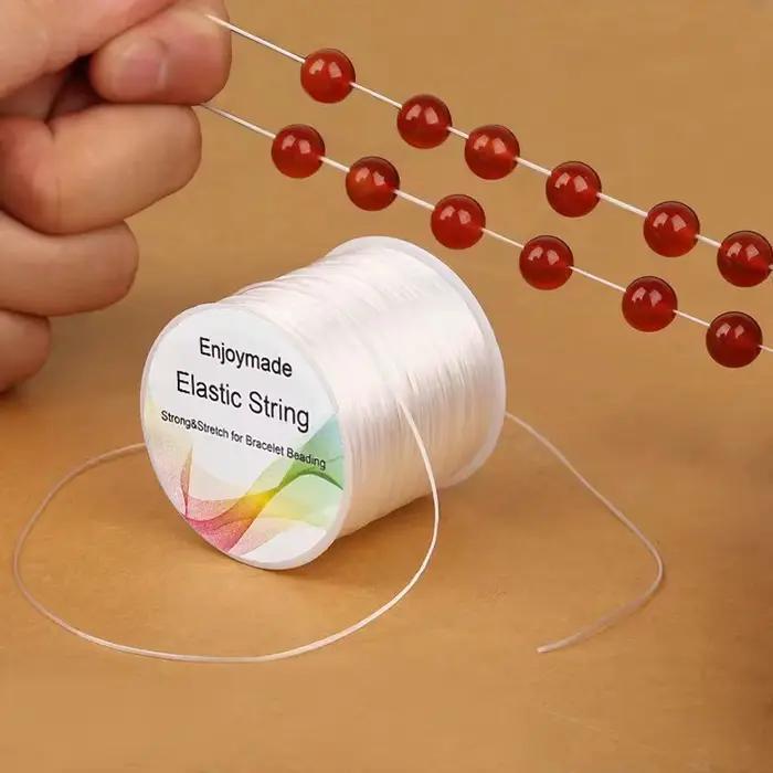 Perles extensibles de cordon de Bracelet élastique pour la fabrication de bijoux et la fabrication de colliers de bracelets
